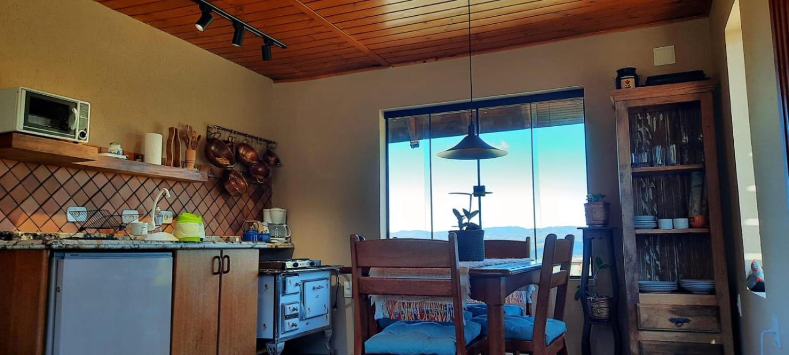木屋 Nosso Patio - Chale Na Montanha Rancho Queimado